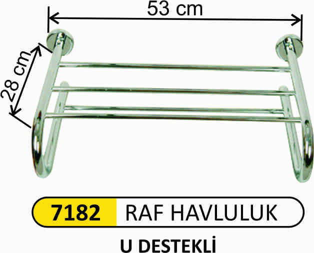 7182 Raf Havluluk U Destekli Pirinç