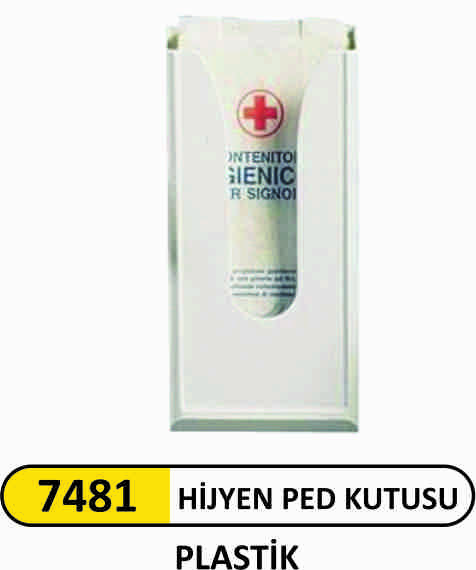 7481 Hijyen Ped Kutusu