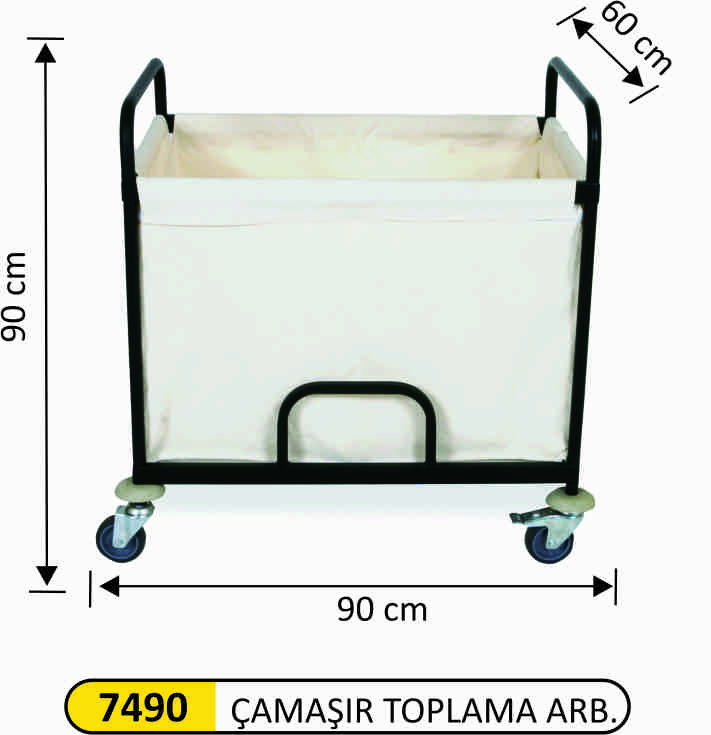 7490 Çamaşır Toplama Arabası