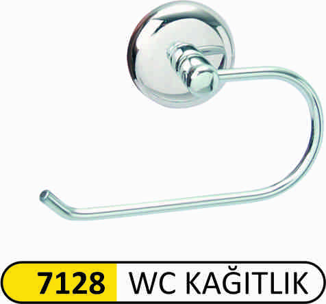 7128 Wc Kağıtlık Krom