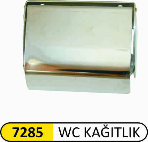 7285 Wc Kağıtlık Paslanmaz Kapaklı