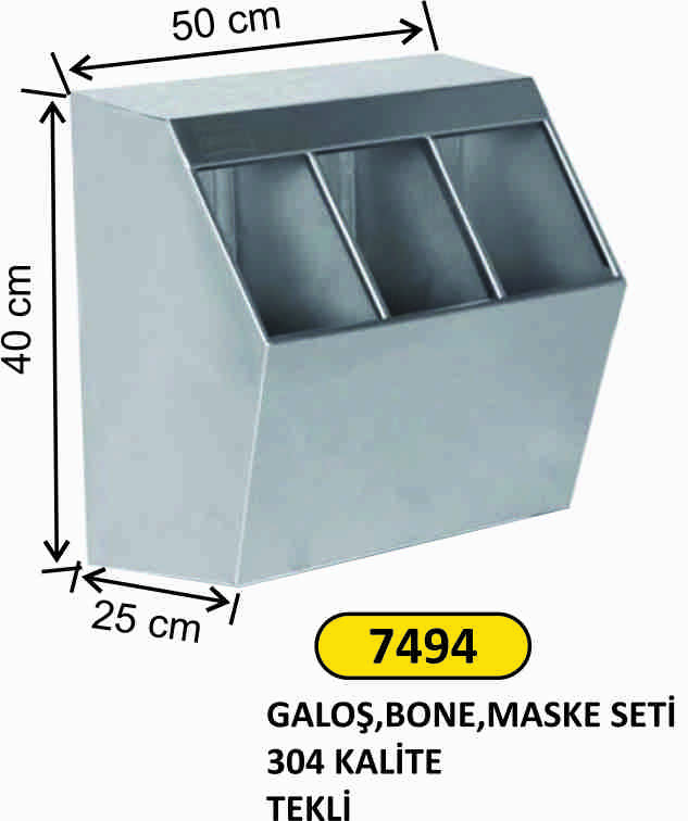 7494 Galoş Bone Maske Seti