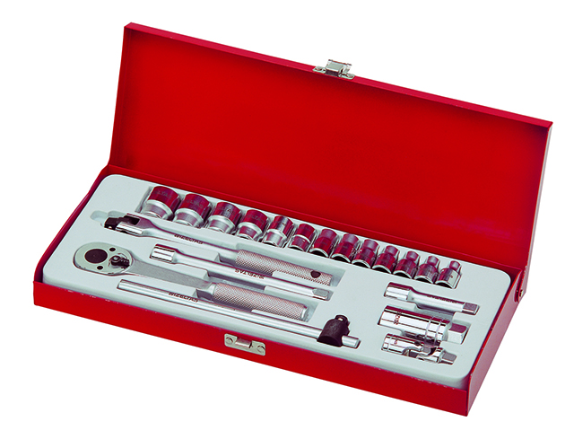1110 3/8" Lokma Takımı Altıköşe (20 Parça, Mm)