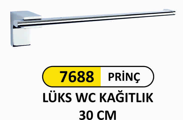 7688 Prinç Lüks Wc Kağıtlık 30Cm