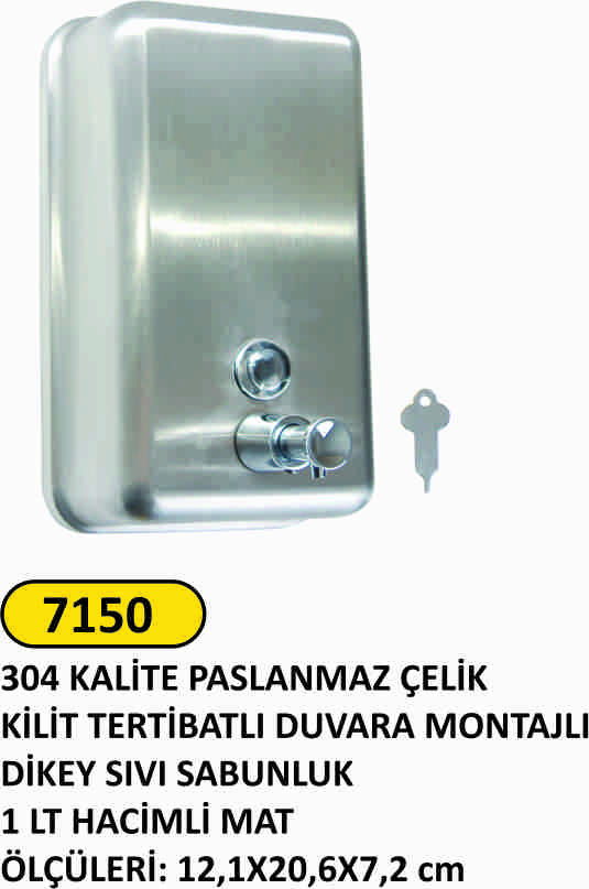 7150 Steltek A 605 Sıvı Sabunluk