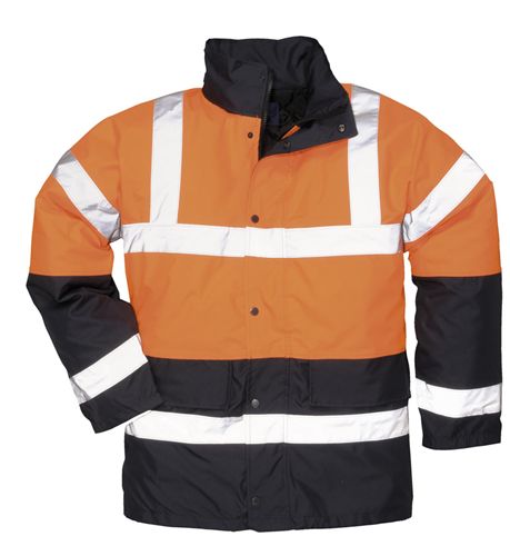 Portwest S467 Reflektörlü Çift Renkli Parka