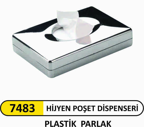 7483 Hijyen Poşet Dispenseri Parlak Krom