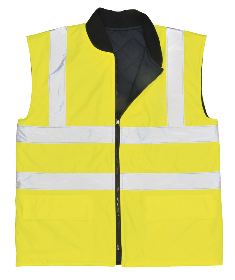 S469 Hi-Vis Reflektörlü Çift Taraflı Yelek