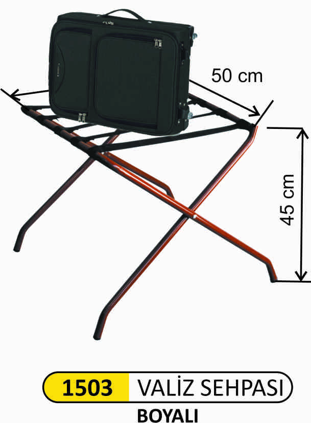 1503 Valiz Sehpası Boyalı