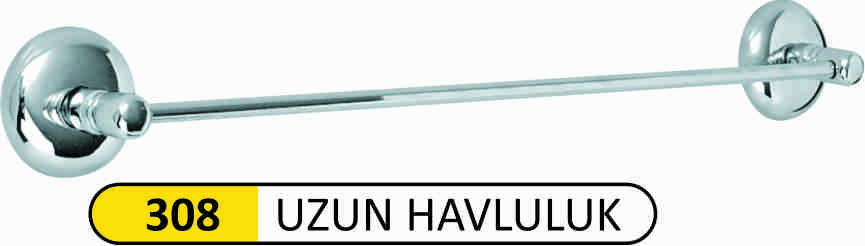 308 Uzun Havluluk Krom