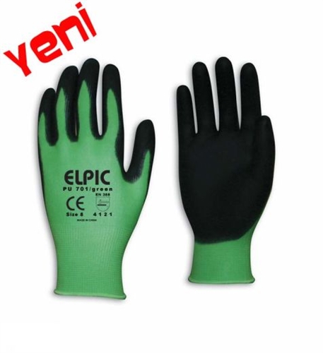 Elpıc Pu 701 (Yeşil) Montaj Eldiveni